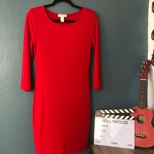 Red Body Tight Dress 💥